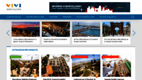 What Vivibarcellona.it website looked like in 2019 (4 years ago)