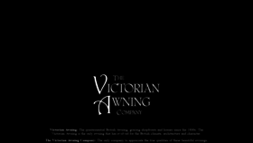 What Victorianawnings.co.uk website looked like in 2019 (4 years ago)