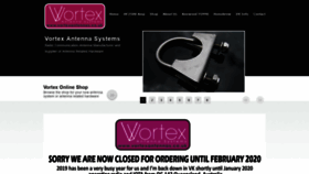 What Vortexantennas.co.uk website looked like in 2019 (4 years ago)
