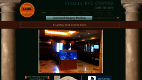 What Visaliaeye.com website looked like in 2019 (4 years ago)