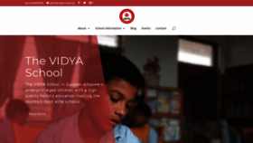 What Vidyaschool.com website looked like in 2019 (4 years ago)