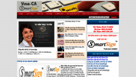 What Vinaca.net website looked like in 2019 (4 years ago)