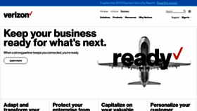 What Verizonbusiness.com website looked like in 2019 (4 years ago)