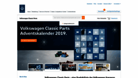What Volkswagen-classic-parts.de website looked like in 2019 (4 years ago)