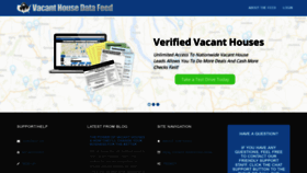 What Vacanthousedatafeed.com website looked like in 2019 (4 years ago)