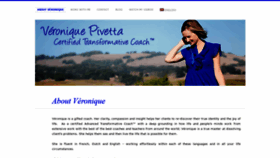 What Veronique-pivetta.com website looked like in 2019 (4 years ago)