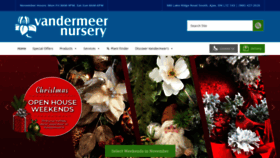 What Vandermeernursery.com website looked like in 2019 (4 years ago)
