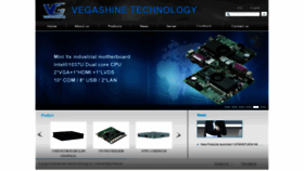 What Vegashine.com website looked like in 2019 (4 years ago)