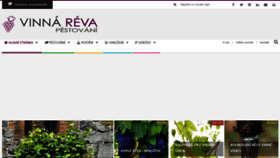 What Vinna-reva-pestovani.cz website looked like in 2019 (4 years ago)