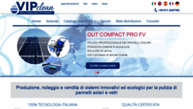 What Vipclean.it website looked like in 2019 (5 years ago)