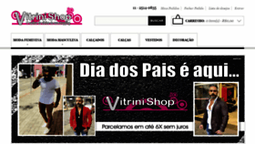 What Vitrinishop.com.br website looked like in 2019 (4 years ago)