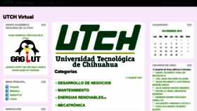 What Virtual.utch.edu.mx website looked like in 2019 (4 years ago)