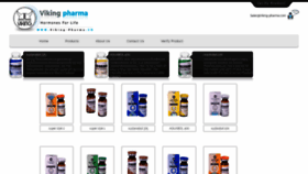 What Viking-pharma.com website looked like in 2019 (4 years ago)