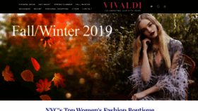 What Vivaldi-ny.com website looked like in 2019 (4 years ago)