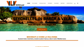 What Viverelavelaroma.it website looked like in 2019 (4 years ago)