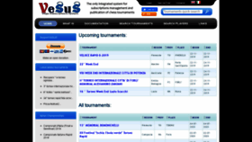 What Vesus.org website looked like in 2019 (4 years ago)