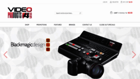 What Videoproducts4less.com website looked like in 2019 (4 years ago)