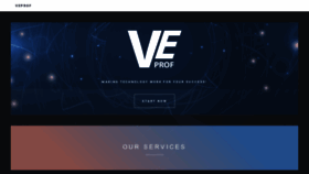 What Veprof.com website looked like in 2019 (4 years ago)
