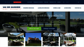 What Verandasvanderbauwhede.be website looked like in 2019 (4 years ago)