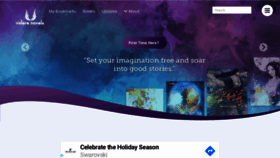 What Volarenovels.com website looked like in 2019 (4 years ago)