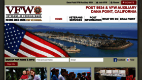 What Vfwpost9934.org website looked like in 2019 (4 years ago)