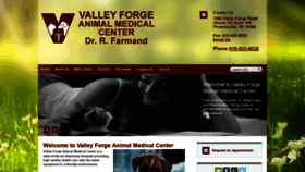 What Valleyforgeveterinarian.com website looked like in 2019 (4 years ago)