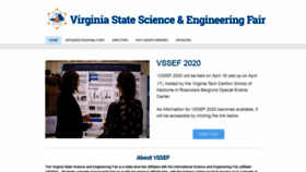 What Vssef.org website looked like in 2019 (4 years ago)