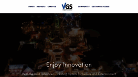 What Vgs.com website looked like in 2019 (4 years ago)