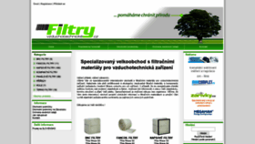 What Vzduchotechnickefiltry.cz website looked like in 2019 (4 years ago)