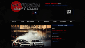 What Vicdrift.com website looked like in 2019 (5 years ago)