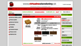What Virtualnestavebniny.sk website looked like in 2019 (4 years ago)