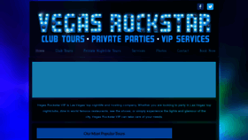 What Vegasrockstarvip.com website looked like in 2019 (4 years ago)