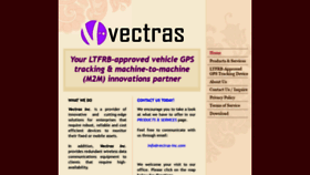 What Vectras-inc.com website looked like in 2019 (4 years ago)