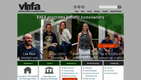 What Vhfa.org website looked like in 2019 (4 years ago)