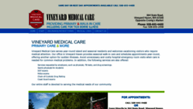 What Vineyardmedicalcare.com website looked like in 2019 (4 years ago)