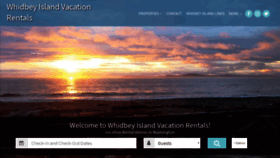 What Vacationhomesonwhidbey.com website looked like in 2019 (4 years ago)