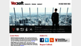 What Vecsoft.co.uk website looked like in 2019 (4 years ago)