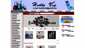 What Vial-bottle.com website looked like in 2019 (4 years ago)