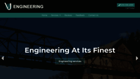What Vjengineering.com website looked like in 2019 (4 years ago)