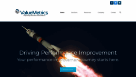 What Valuemetrics.co.uk website looked like in 2019 (4 years ago)