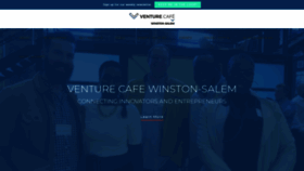 What Venturecafewinstonsalem.org website looked like in 2019 (4 years ago)