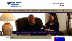 What Vnahealthathome.org website looked like in 2019 (4 years ago)