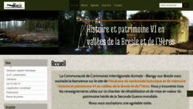What V1histoireetpatrimoine.fr website looked like in 2019 (4 years ago)