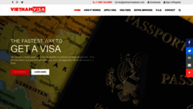 What Vietnamvisateam.com website looked like in 2019 (4 years ago)