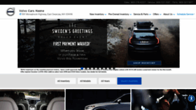 What Volvocarskeene.com website looked like in 2019 (4 years ago)