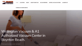 What Vacuumclub.com website looked like in 2019 (4 years ago)