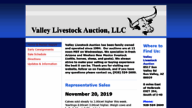 What Valleylivestock.info website looked like in 2019 (4 years ago)