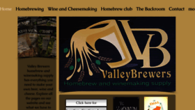 What Valleybrewers.com website looked like in 2019 (4 years ago)