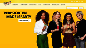 What Verpoorten.de website looked like in 2019 (4 years ago)
