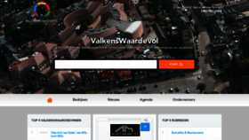 What Valkenswaardevol.nl website looked like in 2019 (4 years ago)